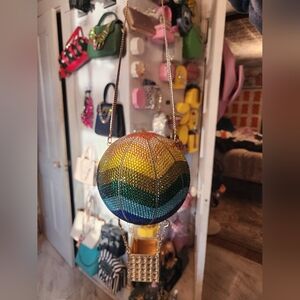 Colorful Hot Air Balloon Purse